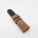 24mm / 22mm Brown Calf Leather Strap Watch Band for PAM RADIOMIR LUMINOR